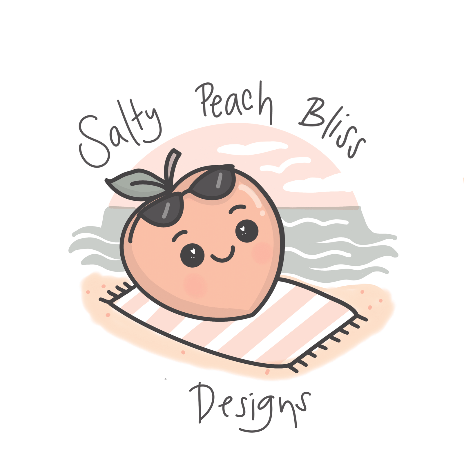Salty Peach Bliss Designs